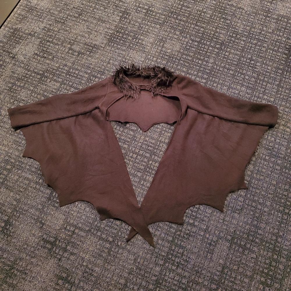 Bat Wings Costume Halloween Shrug